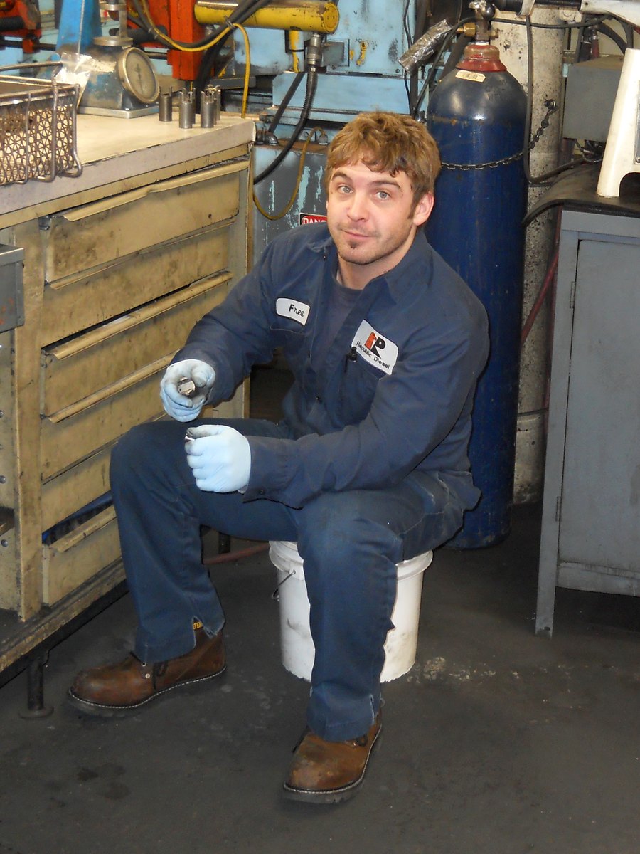 On the tools in a diesel shop, 2007